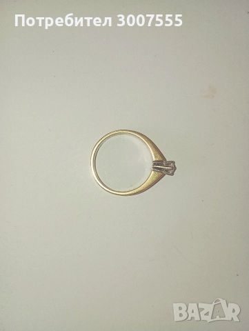 дамски златен пръстен , снимка 8 - Пръстени - 52850462