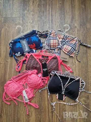 Бански от две части FENDI 
MOSCHINO BURBERRY 
Размери S-M-L-XL