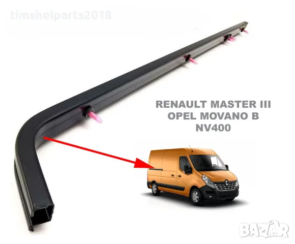 Ролков водач плъзгаща врата Renault Master - Opel Movano след 2010 година