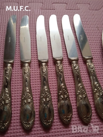 Комплект ножове сребро печат 800