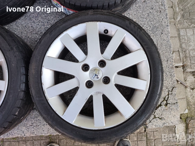 ПРОМО Алуминиеви Джанти за Peugeot Citroen 4x108 17 цола.Отлично състояние., снимка 3 - Гуми и джанти - 53711174