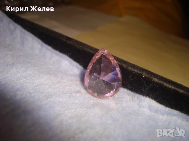 НАТУРАЛЕН ЮВЕЛИРНО ФАСЕТИРАН РОЗОВ КВАРЦ МЕДАЛЬОН СКЪПОЦЕНЕН КАМЪК ПЕНДАНТ БИЖУ АРТ - ВИСУЛКА 25997, снимка 11 - Колиета, медальони, синджири - 35974988