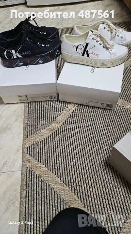 Calvin Klein Jeans, модел Zamira – Low Top Lace Up., снимка 4 - Кецове - 56261278