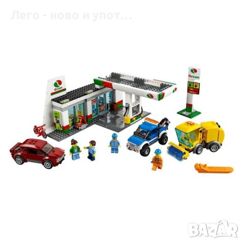 Употребявано LEGO® City Бензиностанция 60132, снимка 2 - Конструктори - 42212538