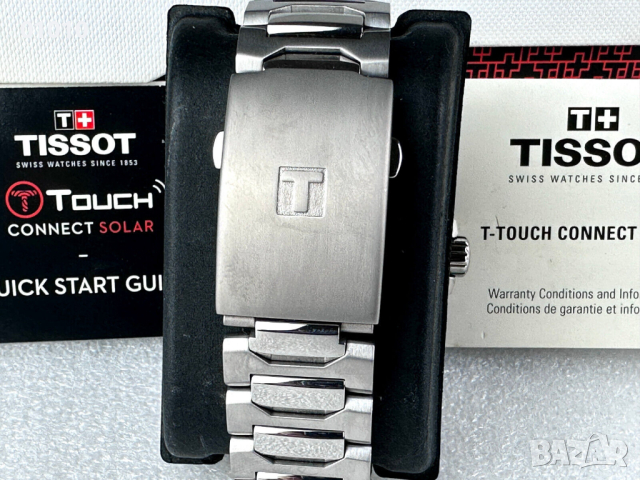 Tissot T-Touch Connect Solar Sapphire Titanium смарт часовник, снимка 6 - Смарт часовници - 40138598