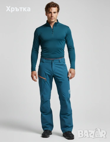 Ortovox Merino Softshell Pant - Оригинален мъжки туристически панталон р-р S-M, снимка 3 - Панталони - 53571937