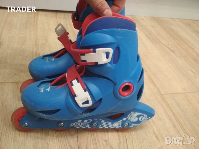 Детски кънки ролери Oxello Decathlon play 3, размер от 32-34, снимка 1