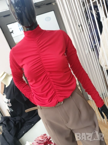 Набрано поло различни цветове , снимка 2 - Блузи с дълъг ръкав и пуловери - 53066115