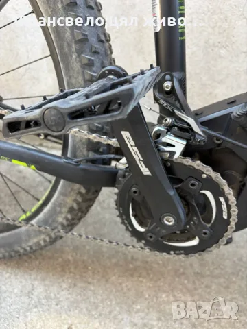 27.5  цола алуминиев електрически велосипед колело Yamaha 2 по 11 скорости Shimano deore xt , снимка 6 - Велосипеди - 55851283