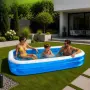 Надуваем градински басейн 262x175x50 см – голям семеен PVC басейн за деца и възрастни, 700 л, снимка 2