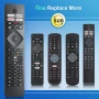 Универсално дистанционно за Philips TV с Ambilight бутон, LED, OLED и 4K UHD, снимка 3