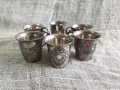 Посребрени  чашки - 6 броя, снимка 4