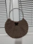 плетена дамска чанта, снимка 4