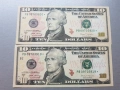 1 ,10 Американски долари , снимка 5
