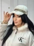 Пухена шапка с козирка gucci, снимка 10