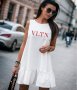 Нова бяла рокля, снимка 1 - Рокли - 41950947