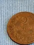 Стара монета 2 стотинки 1912г. Царство България рядка за КОЛЕКЦИОНЕРИ 48283, снимка 5