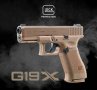 Въздушен пистолет Glock 19X 4.5мм Blowback, снимка 1 - Въздушно оръжие - 41614535