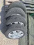 комлект гуми с джанти 14 4x100 4.5j,за тойота айго с оригиналните тасове, снимка 1