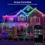 Ollny Smart RGB коледни светлини, 10 м, 286 LED, дистанционно, IP44, снимка 5