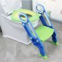 Детски тоалетен адаптер/седалка със стълба, снимка 1 - За банята - 44340759