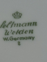 Немски порцеланов сервиз за кафе Feltmann Weiden 2 чаши с чинийки , снимка 10