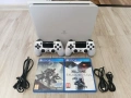Playstation 4 Slim Страхотен комплект с 2 нови контролера!, снимка 1