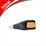 VCom адаптер Adapter DisplayPort DP M / VGA F Gold plated - CA333, снимка 1