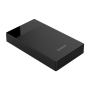 Orico кутия за диск Storage - Case - 3.5 inch, USB3.0, Built-in Power adapter, UASP, black - 3599U3, снимка 2