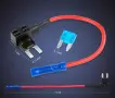 12V Държач За Предпазител тип Мини, Адаптер За Добавяне На Верига, снимка 1