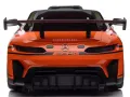 Mercedes-Benz GT3 AMG 12V - Детска акумулаторна кола, Оранжев, EVA гуми, снимка 6