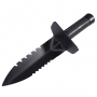 Нож - копач от въглеродна стомана със странични заострени зъби и ергономична дръжка, снимка 1 - Градински инструменти - 36350984