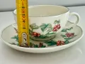 Порцеланов сет чаша с чинийка за чай Seltmann Weiden Bavaria W.Germany, Waldbeere, снимка 11