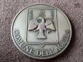 Френски Франция Медал с Герб на община L'Aquila орден плакет жетон монета