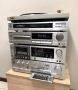 🔊Ретро аудио система - сет TECHNICS - усилвател, сд плеър, дек, тунер, грамофон и тонколони🔈, снимка 3