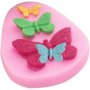 Силиконова форма  пеперуди, снимка 2
