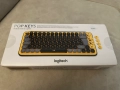 Logitech POP Keys Blast Yellow - безжична механична клавиатура, нова, снимка 4