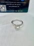 Сребърен пръстен с мойсанит (диамант) 1 карат, снимка 10
