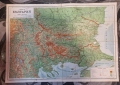 Стара карта на България от 1938г., снимка 1