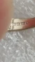Златен пръстен с 11 диаманта,бяло злато 9к , снимка 6