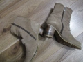 Дамски боти естествен велур/Боти НМ, снимка 13