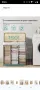 Кош за пране SONGMICS 150 литра, 3 отделения за сортиране, бамбуков капак, дръжки, сгъваем , снимка 4