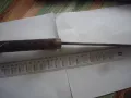 Стар ръчно кован турски нож с оригинална дървена къния., снимка 7