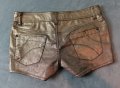 Terranova S/M къси златисти панталонки, снимка 5