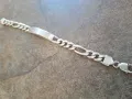 мъжка сребърна гривна , снимка 2
