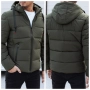 Мъжко зимно ватирано яке с качулка, 4цвята , снимка 3