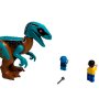 Конструктор на динозавър Велоцираптор със звук и две фигурки, снимка 3