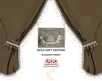 Комплект пердета 3 части за камион – Бежеви – CAP3006, снимка 1