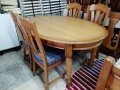 Маса+4 стола масив внос от Холандия , снимка 3