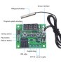 Температурен контролер DC 12V термостат-превключвател  , снимка 3